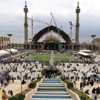 مأذنتي مصلی الامام الخميني(رض)